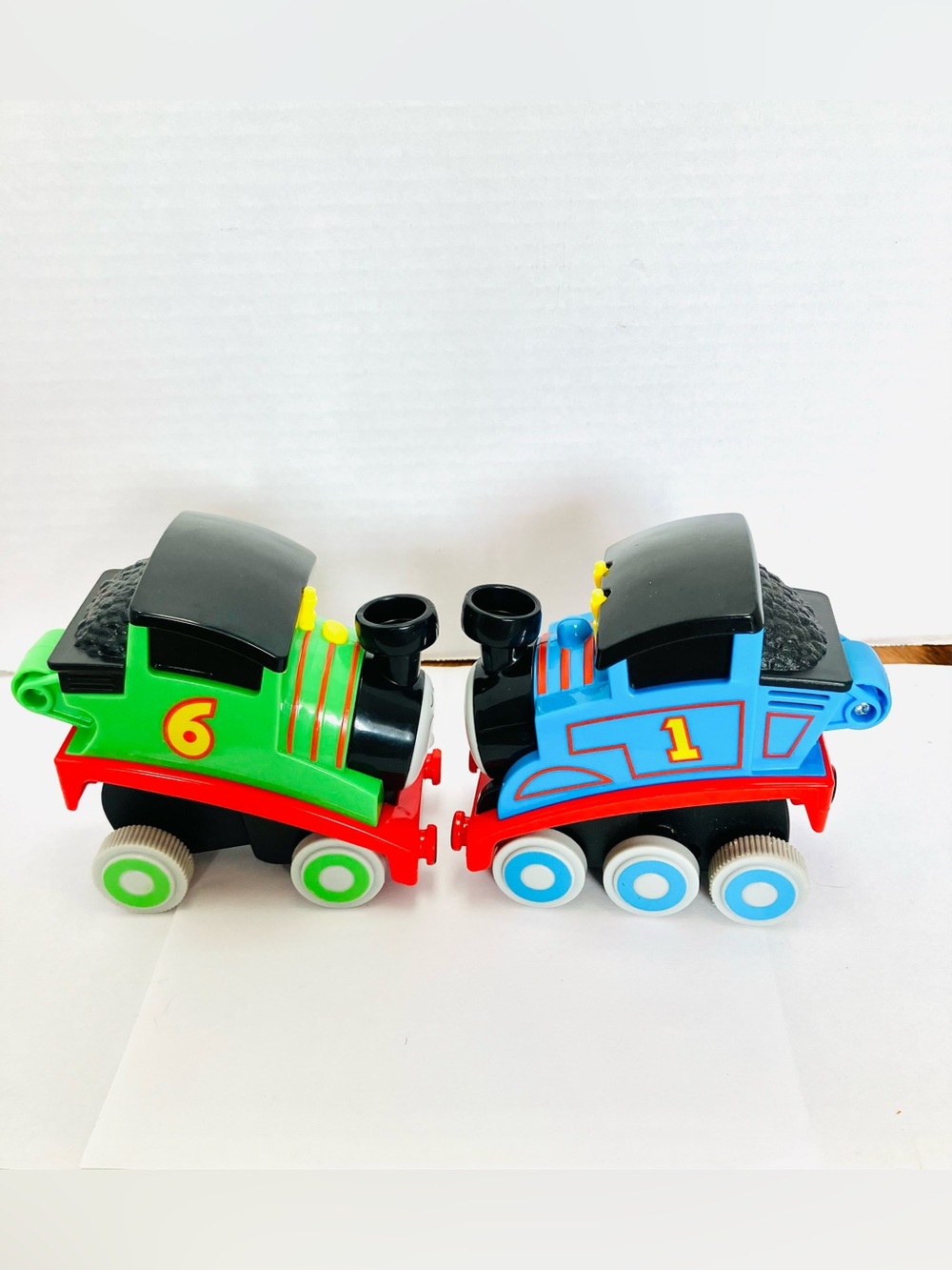 Thomas & Friends Press & Go Stunt Engines Lot(2) Thomas & Percy Work
